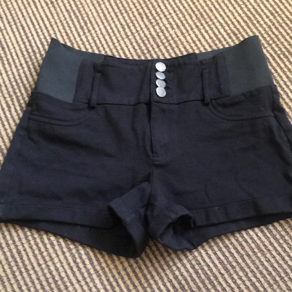 Black Shorts with tummy control